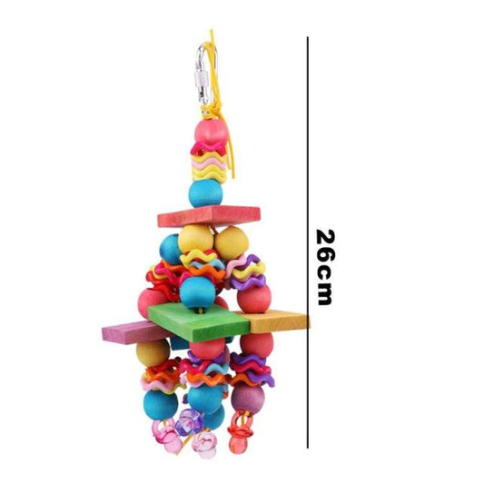 Hanging Ornaments Chew Swing Climb Bird Toy - GCC Aviary
