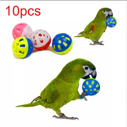 10pcs Foot Talon Ball Bird Toys - GCC Aviary